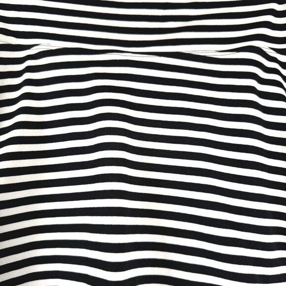 Coolibar Shorebreak Skirted Swim Capris Pants 2XL Black White Stripe NWT PT-2588 - Picture 3 of 12